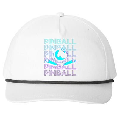 Pinball Player Retro Snapback Five-Panel Rope Hat