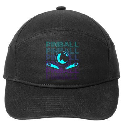 Pinball Player Retro 7-Panel Snapback Hat