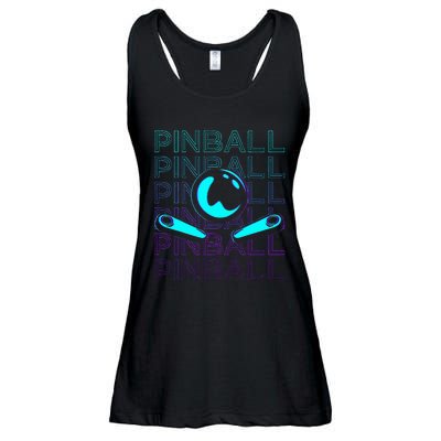 Pinball Player Retro Ladies Essential Flowy Tank