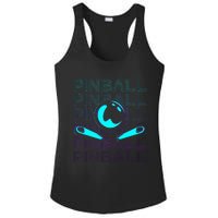 Pinball Player Retro Ladies PosiCharge Competitor Racerback Tank