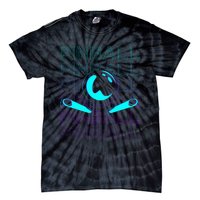 Pinball Player Retro Tie-Dye T-Shirt