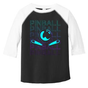 Pinball Player Retro Toddler Fine Jersey T-Shirt