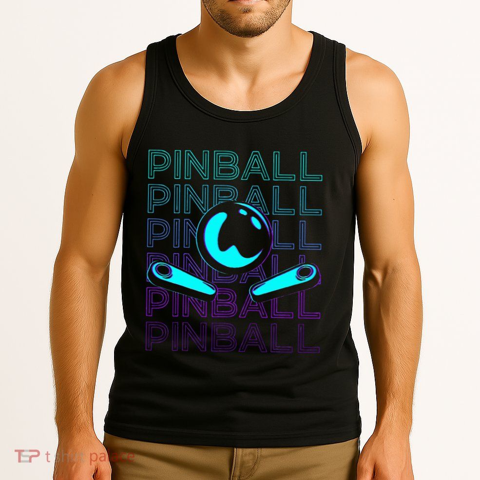 Pinball Player Retro Tank Top