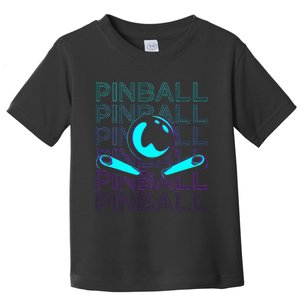 Pinball Player Retro Toddler T-Shirt