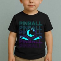 Pinball Player Retro Toddler T-Shirt