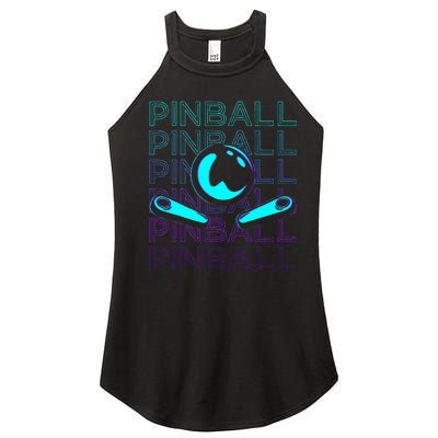 Pinball Player Retro Women's Perfect Tri Rocker Tank