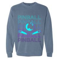 Pinball Player Retro Garment-Dyed Sweatshirt