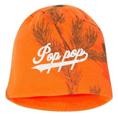 Pop Pop Retro Style Father’s Day Gift For Papa Grandpa Gift Kati - Camo Knit Beanie