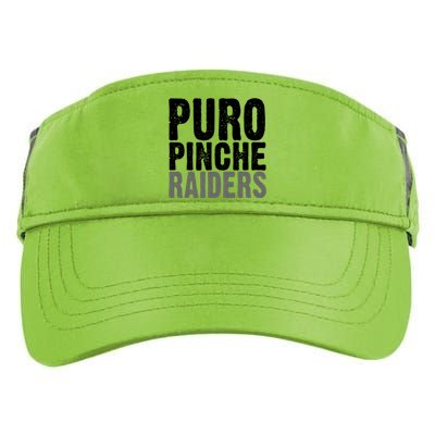 Puro Pinche Raiders Adult Drive Performance Visor