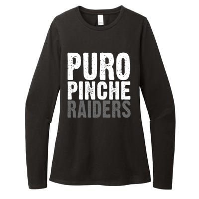 Puro Pinche Raiders Womens CVC Long Sleeve Shirt