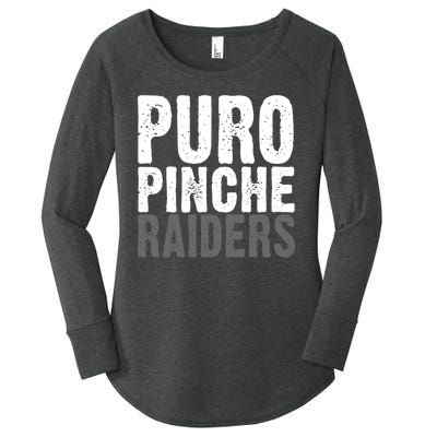 Puro Pinche Raiders Women's Perfect Tri Tunic Long Sleeve Shirt