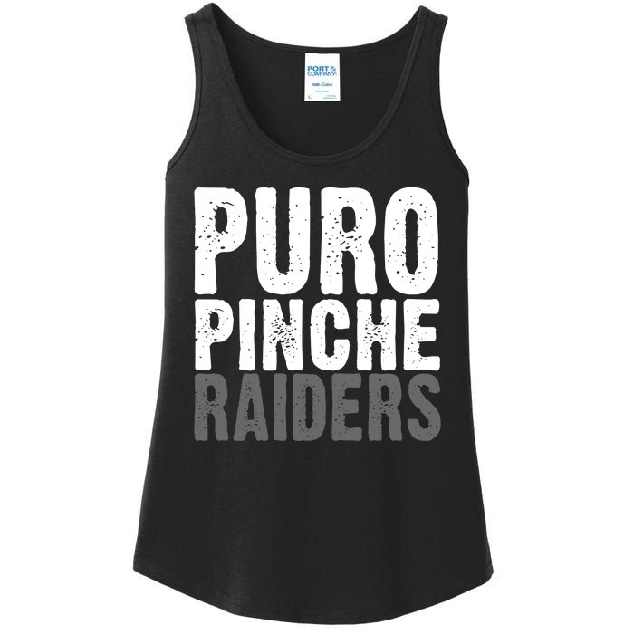 Puro Pinche Raiders Ladies Essential Tank