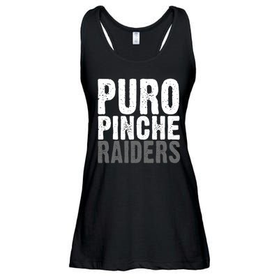 Puro Pinche Raiders Ladies Essential Flowy Tank