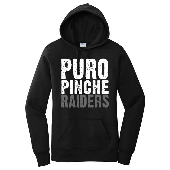 Puro Pinche Raiders Women's Pullover Hoodie