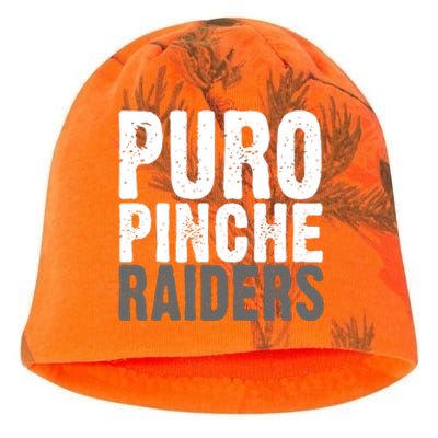 Puro Pinche Raiders Kati - Camo Knit Beanie