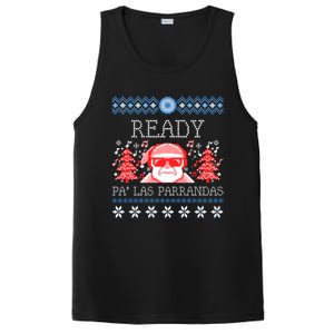 Parranda Puerto Rico Ugly Christmas Sweater Navidad Boricua Gift PosiCharge Competitor Tank