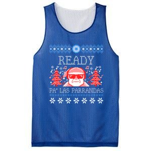 Parranda Puerto Rico Ugly Christmas Sweater Navidad Boricua Gift Mesh Reversible Basketball Jersey Tank