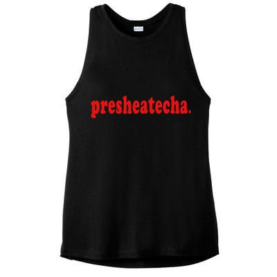 Presheatecha Ladies PosiCharge Tri-Blend Wicking Tank