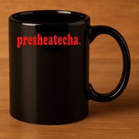 Presheatecha 11oz C Handle Ceramic Mug