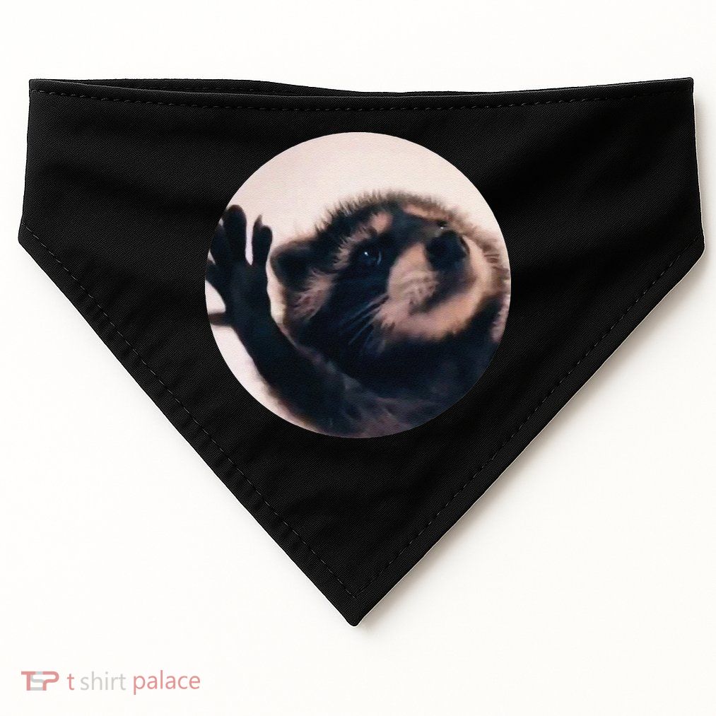 Pedro Pedro Racoon Dance Popular Internet Meme Racoon Day USA-Made Doggie Bandana
