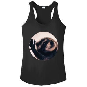 Pedro Pedro Racoon Dance Popular Internet Meme Racoon Day Ladies PosiCharge Competitor Racerback Tank