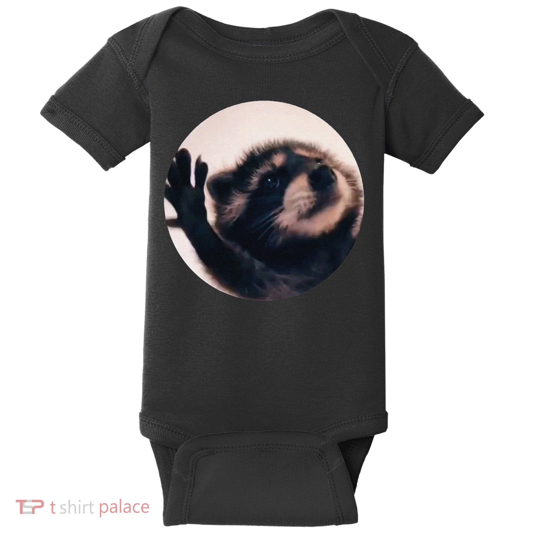 Pedro Pedro Racoon Dance Popular Internet Meme Racoon Day Baby Bodysuit