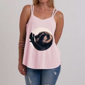 Pedro Pedro Racoon Dance Popular Internet Meme Racoon Day Women's Strappy Tank