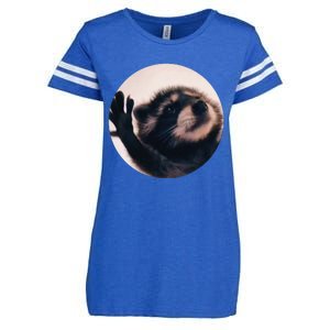 Pedro Pedro Racoon Dance Popular Internet Meme Racoon Day Enza Ladies Jersey Football T-Shirt