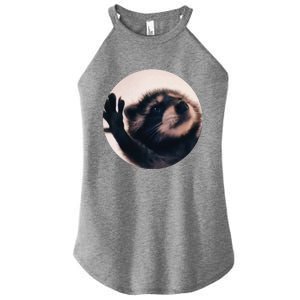 Pedro Pedro Racoon Dance Popular Internet Meme Racoon Day Women's Perfect Tri Rocker Tank