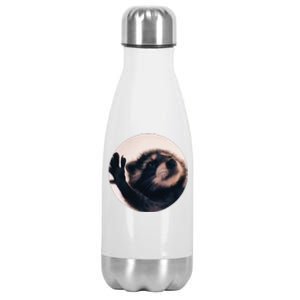 Pedro Pedro Racoon Dance Popular Internet Meme Racoon Day Stainless Steel Insulated Water Bottle