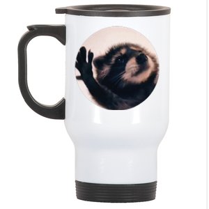 Pedro Pedro Racoon Dance Popular Internet Meme Racoon Day Stainless Steel Travel Mug