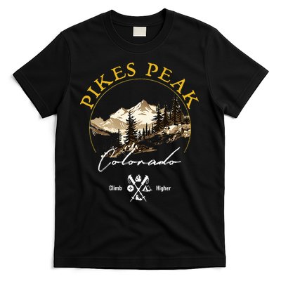 Pikes Peak Retro Vintage Apparel Pikes Peak Souvenir T-Shirt