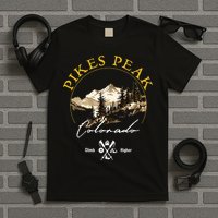 Pikes Peak Retro Vintage Apparel Pikes Peak Souvenir T-Shirt