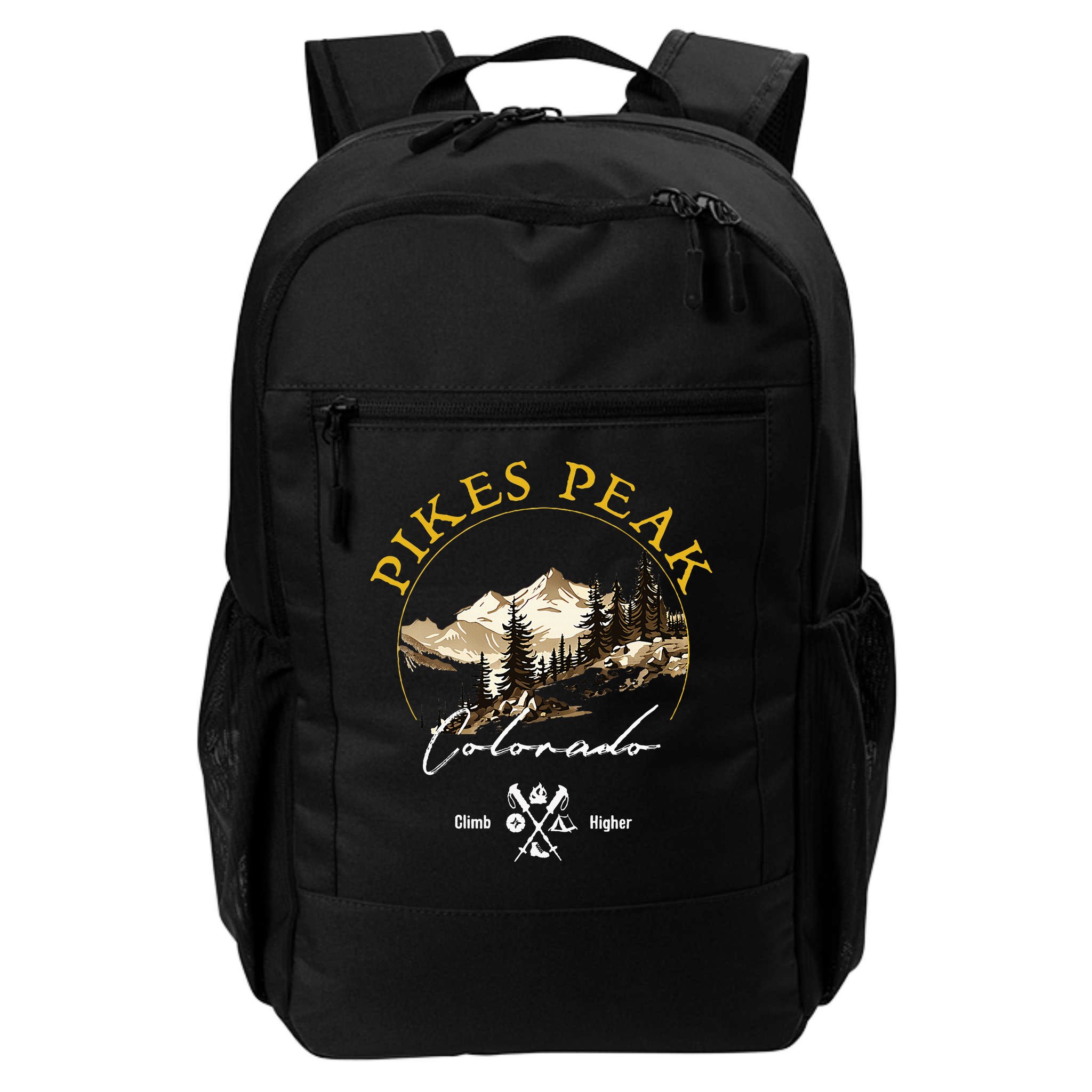 Pikes Peak Retro Vintage Apparel Pikes Peak Souvenir Backpack