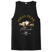 Pikes Peak Retro Vintage Apparel Pikes Peak Souvenir PosiCharge Competitor Tank