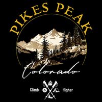 Pikes Peak Retro Vintage Apparel Pikes Peak Souvenir Toddler T-Shirt
