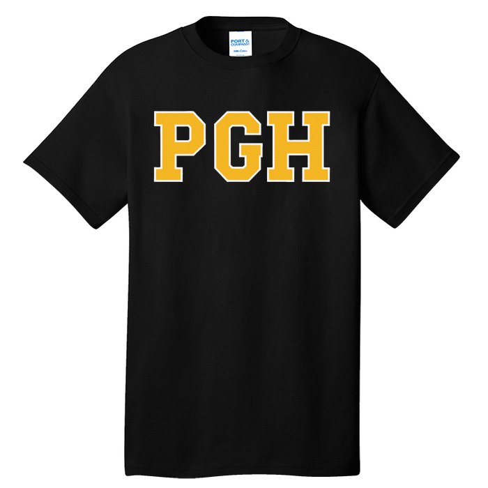 Pittsburgh Pennsylvania Retro Pgh Hometown Pride Tall T-Shirt