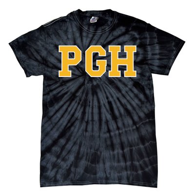 Pittsburgh Pennsylvania Retro Pgh Hometown Pride Tie-Dye T-Shirt