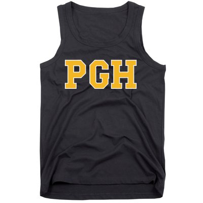 Pittsburgh Pennsylvania Retro Pgh Hometown Pride Tank Top