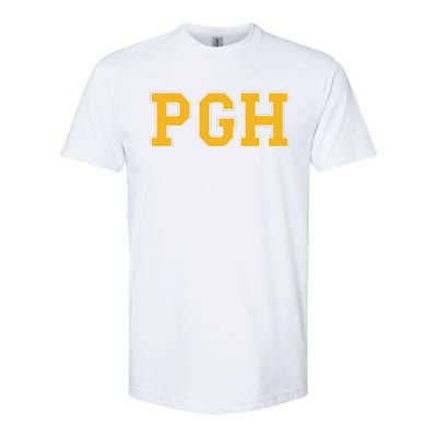 Pittsburgh Pennsylvania Retro Pgh Hometown Pride Softstyle CVC T-Shirt