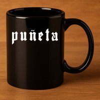 Puñeta Puerto Rico 11oz C Handle Ceramic Mug