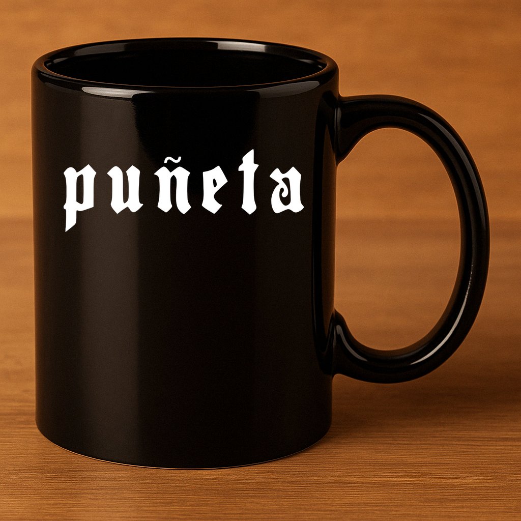 Puñeta Puerto Rico 11oz C Handle Ceramic Mug