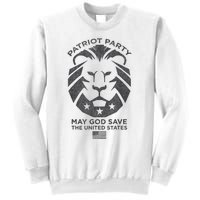 Patriot Party Revolution May God Save The USA Trump 2024 Sweatshirt