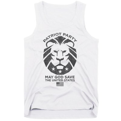 Patriot Party Revolution May God Save The USA Trump 2024 Tank Top