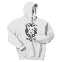 Patriot Party Revolution May God Save The USA Trump 2024 Kids Hoodie