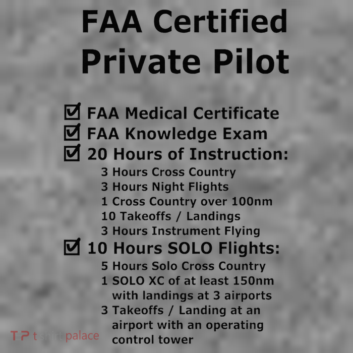 Private Pilot Requirements & Completion Checks Hooded Wearable Blanket