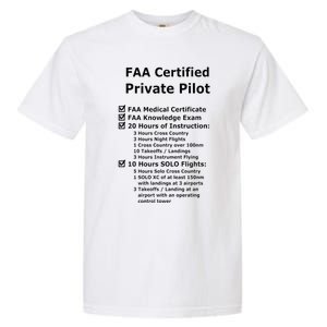 Private Pilot Requirements & Completion Checks Garment-Dyed Heavyweight T-Shirt