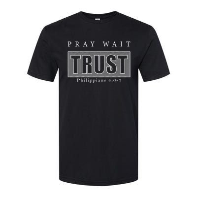 PrayWaitTrust Softstyle® CVC T-Shirt