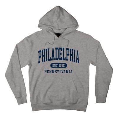 Philadelphia Pennsylvania Retro Throwback Souvenir Tall Hoodie