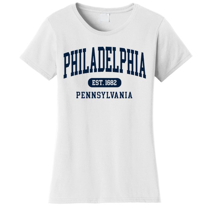 Philadelphia Pennsylvania Retro Throwback Souvenir Women's T-Shirt